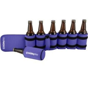 The Stubby Strip Travel Drink Holder Purple